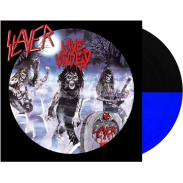 Slayer - Live Undead (Blue/Black Split)