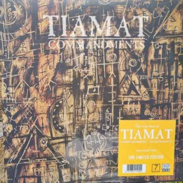 Tiamat - Commandments – An Anthology Ed. Limitada (Gold Vinyl)