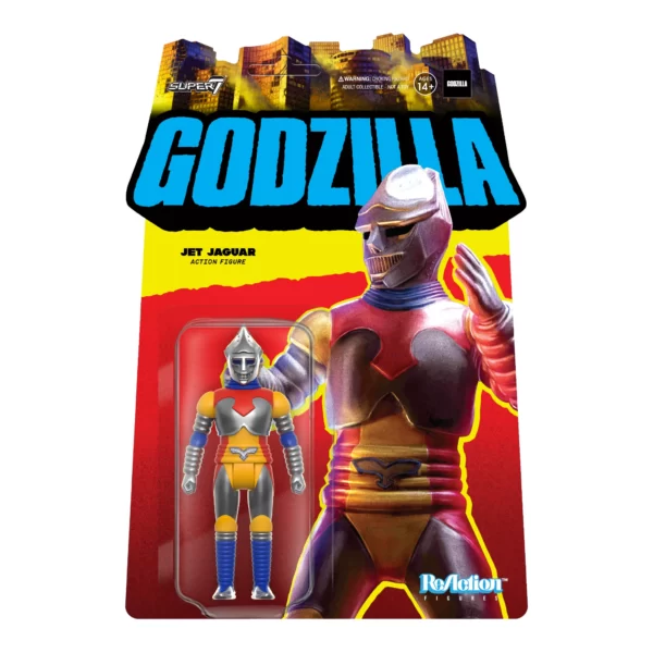 Super7 - Reaction Figure - Godzilla - Jet Jaguar - Disqueriakyd