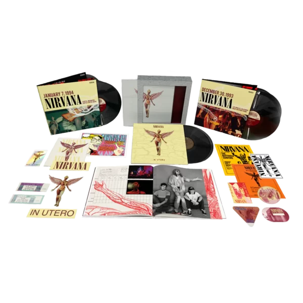 Nirvana – In Utero, 30th Anniversary, Deluxe Edition; Box Set de 8