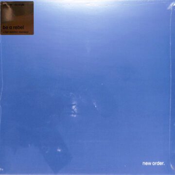 New Order - Be A Rebel Maxi Single; Vinilo Simple
