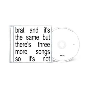 Charli XCX – Brat And It's The Same But There's Three More Songs So It's Not (Deluxe Edition); CD
