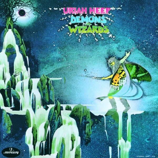 URIAH HEEP/DEMONS AND WIZARDS国内盤 Uriah Heep – Demons And Wizards; Vinilo Japonés Simple - Disqueriakyd