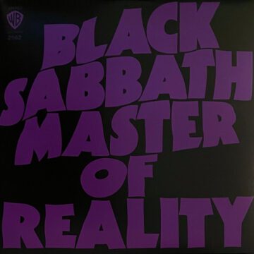 BLACK SABBATH - MASTER OF REALITY