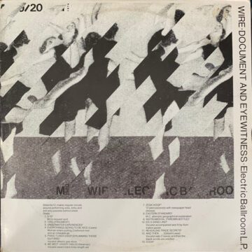 Wire - Document And Eyewitness