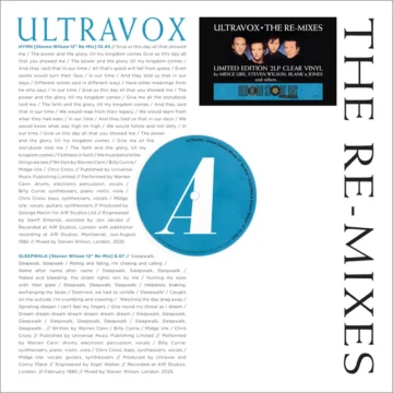 Ultravox - The Re-Mixes (RSD)